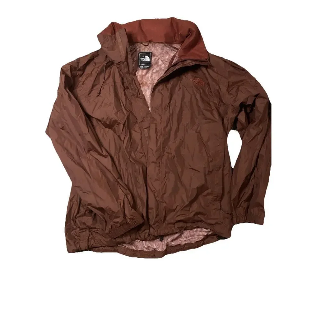 The North Face Hooded Windbreaker Shell Burgundy Men’s Size X Large